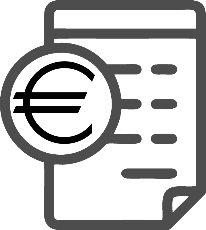 Счет компании EUR